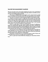 Teacher's Time-Management Calendar