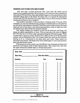 Distribution Checklist for Flyers and Brochures