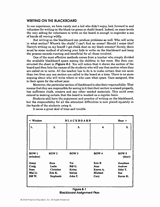 Writing on the Blackboard