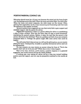 Positive Parental Contact (III)