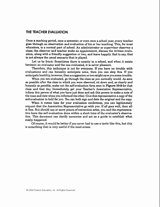 The Teacher Evaluation
