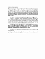 The Fighting Student