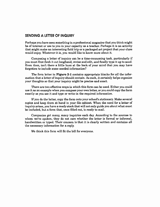 Sending a Letter of Inquiry