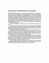 Writing Notes to Administrators and Teachers