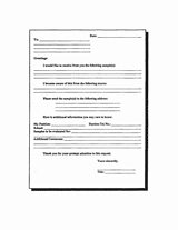 Request for Samples Form