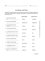 Air Masses and Fronts