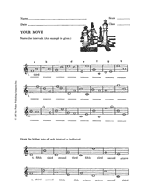 Music Intervals -- Your Move