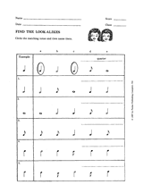 Find the Look-Alike Notes