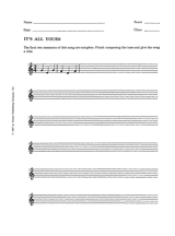 It's All Yours to Compose