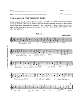 Music: The Case of the Missing Dots