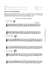 Help the Performer