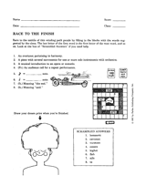 Music Puzzle: Race to the Finish