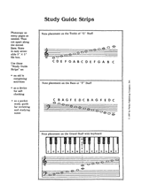 Music Study Guide Strips