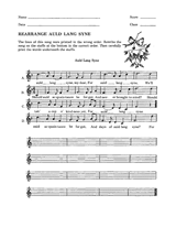 ''Rearrange Auld Lang Syne'' Lyrics