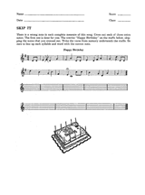 Skip It: Correct the Music Notes