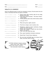 What's in Common? Music Terms