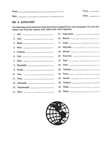 Be a Linguist for Music Terms