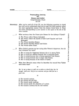 Romeo and Juliet – Comprehension Check Act III