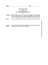 Romeo and Juliet &ndash; Small Group Discussion Questions Act V