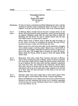 Romeo and Juliet &ndash; Plot Summaries Act V