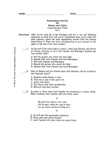 Romeo and Juliet &ndash; Comprehension Check Act I