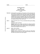 Romeo and Juliet &ndash; Scenarios for Improvisation Act III
