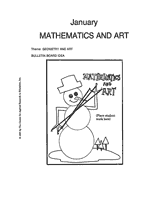 Winter Math & Art Bulletin Board