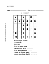 Grids: Spot the Dot