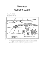 November Bulletin Board: Fractions