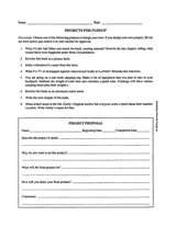 Projects for Pursuit
