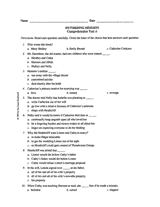 Wuthering Heights — Comprehension Test A