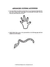 Advanced Cutting Activities