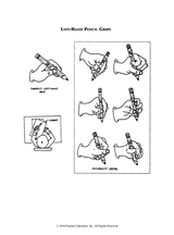 Left-Hand Pencil Grips