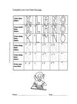 Fade-Out Uppercase K-O Activity