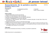 &iexcl;A pescar letras!