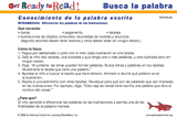Busca la palabra