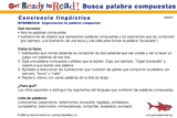 Busca palabra compuestas (actividades del grupo)