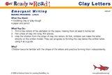 Clay Letters (Group Activity)
