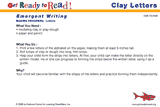 Clay Letters