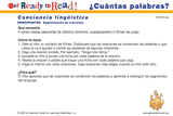 &iquest;Cu&aacute;ntas palabras?