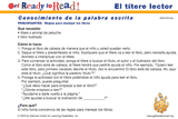 El t&iacute;tere lector