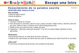 Escoge una letra