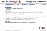 Juego de memoria