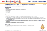 Mi libro favorito (actividades del grupo)