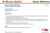 Name Memory