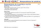 Rompecabezas de palabras (actividades del grupo)