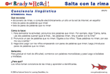 Salta con la rima (actividades del grupo)