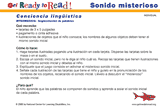 Sonido misterioso