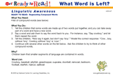 What Word is Left? (Group Activity)