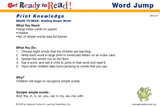 Word Jump (Group Activity)